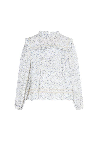 DREIMASTER Bluse Blau