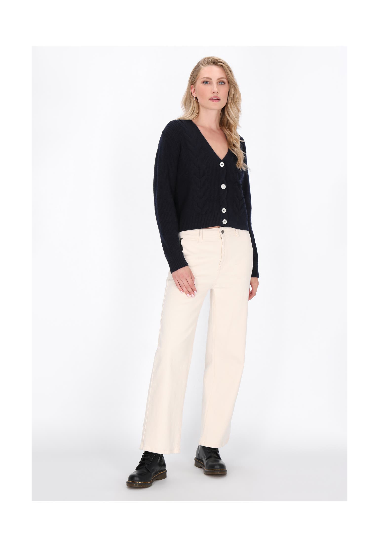 DREIMASTER Strickjacke navy, Bild 1