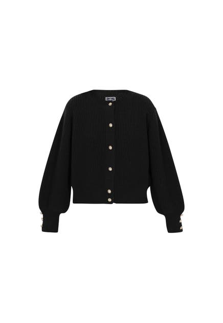 DREIMASTER Strickjacke black