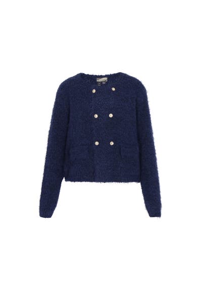 DREIMASTER Strickjacke navy
