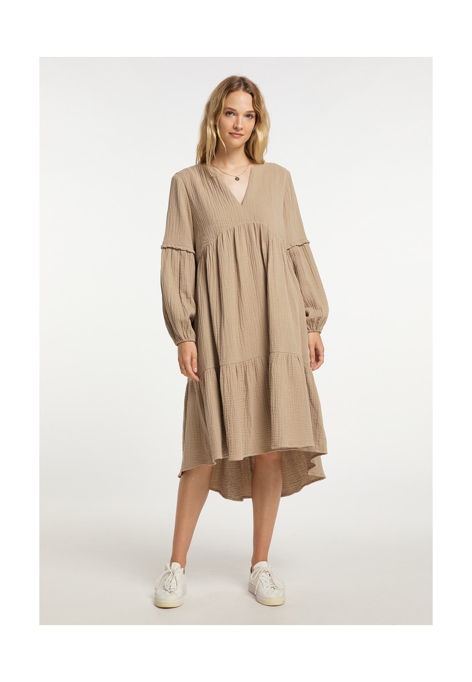 DREIMASTER Casual-Kleid Steinbeige, Bild 1