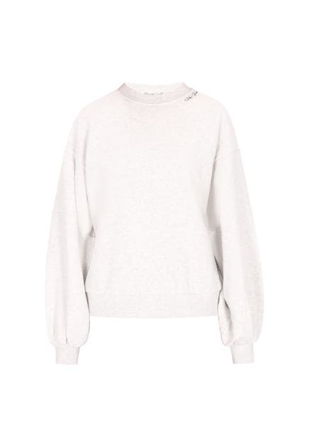 DREIMASTER Sweatshirt Wollweiss Melange