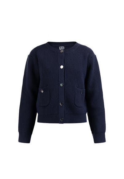 DREIMASTER Strickjacke Marine