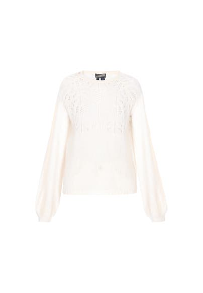 DREIMASTER Pullover offwhite