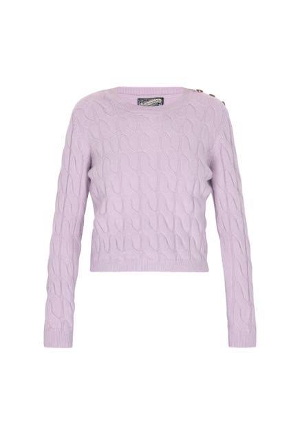 DREIMASTER Pullover Lavendel melange