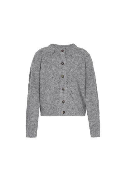 DREIMASTER Strickjacke grey melange