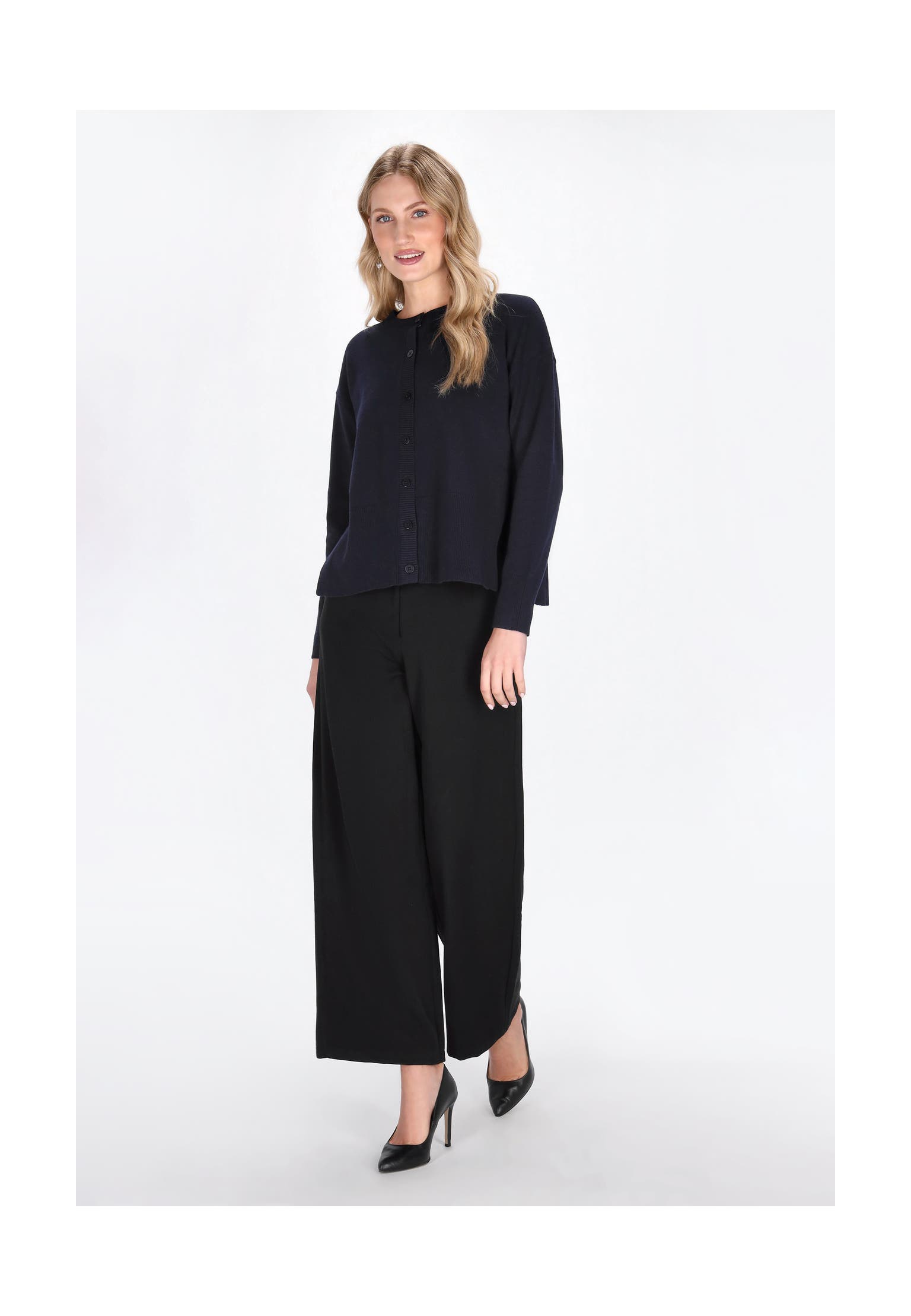 DREIMASTER Strickjacke navy, Bild 1
