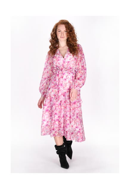 DREIMASTER Maxikleid pink
