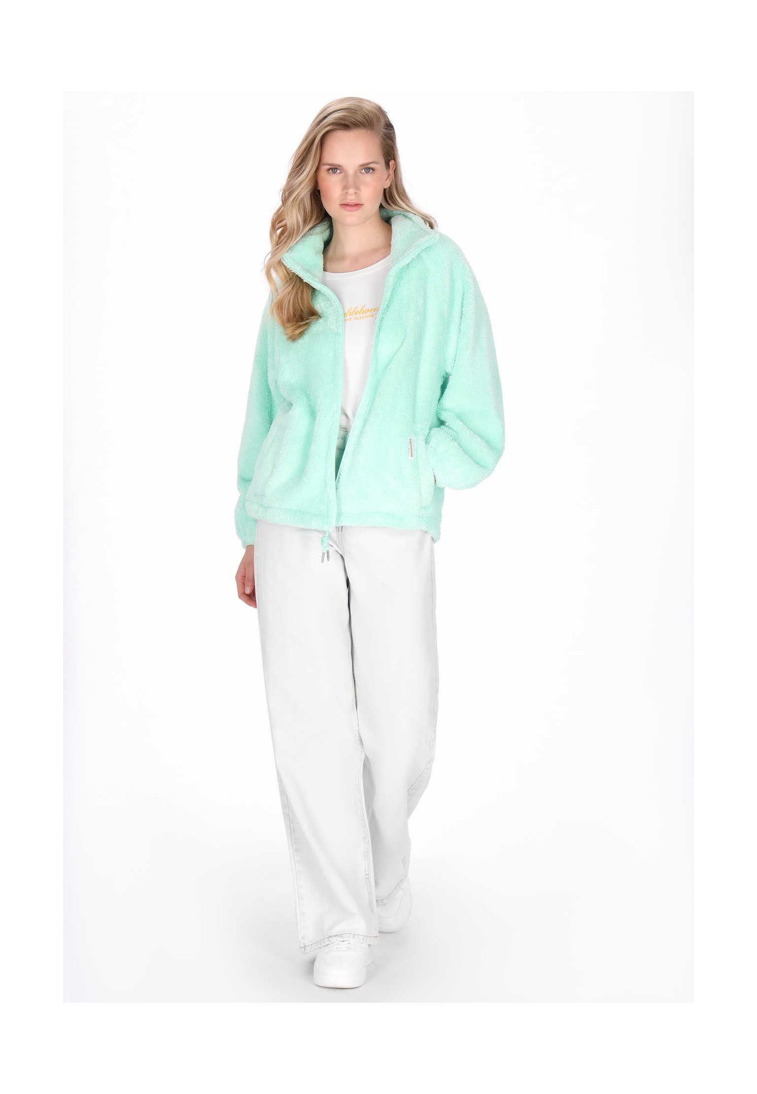 SCHMUDDELWEDDA Sweatjacke mint, Bild 1