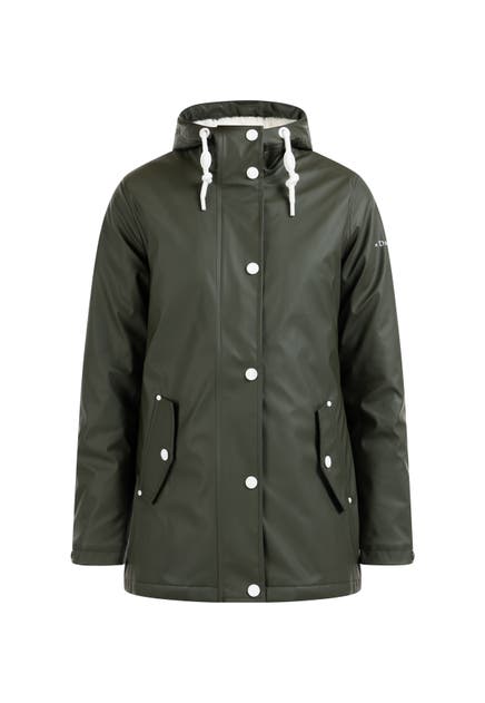 DREIMASTER Regenjacke Dunkeloliv