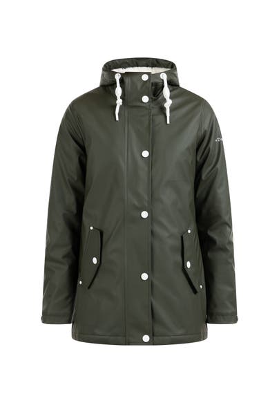 DREIMASTER Regenjacke Dunkeloliv