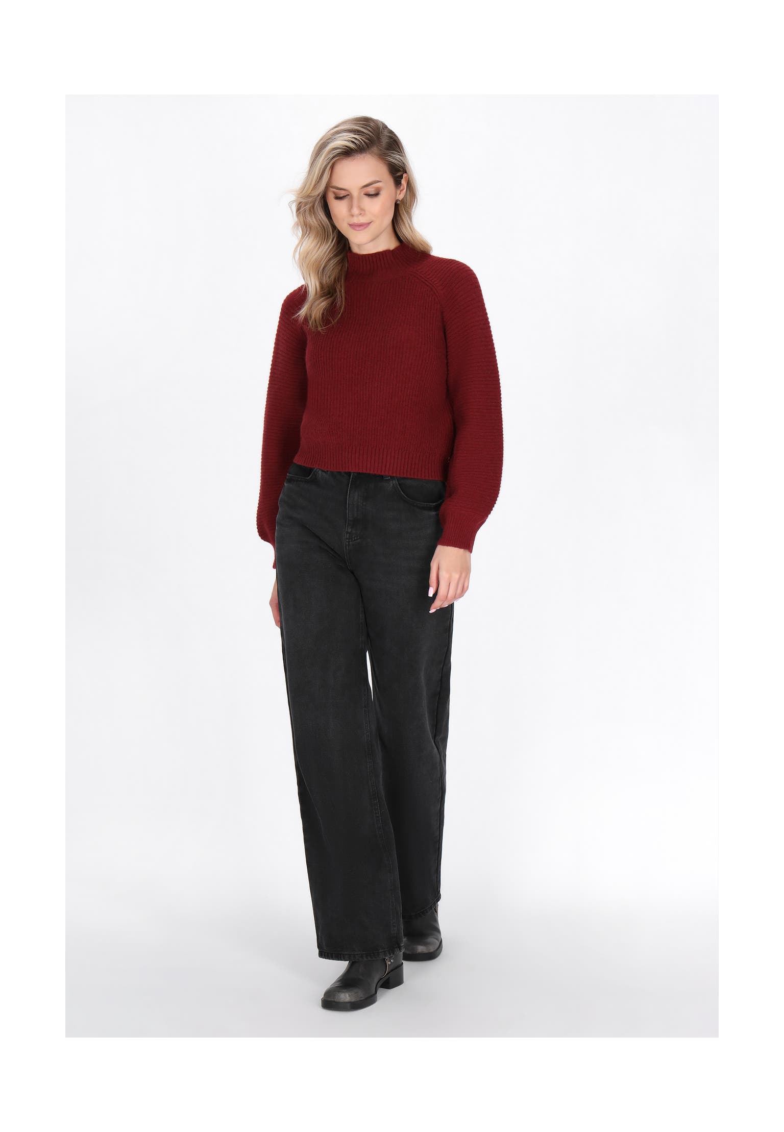 DREIMASTER Pullover burgundy, Bild 1