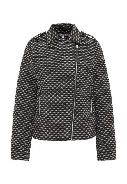 MYMO Übergangsjacke Schwarz Weiss