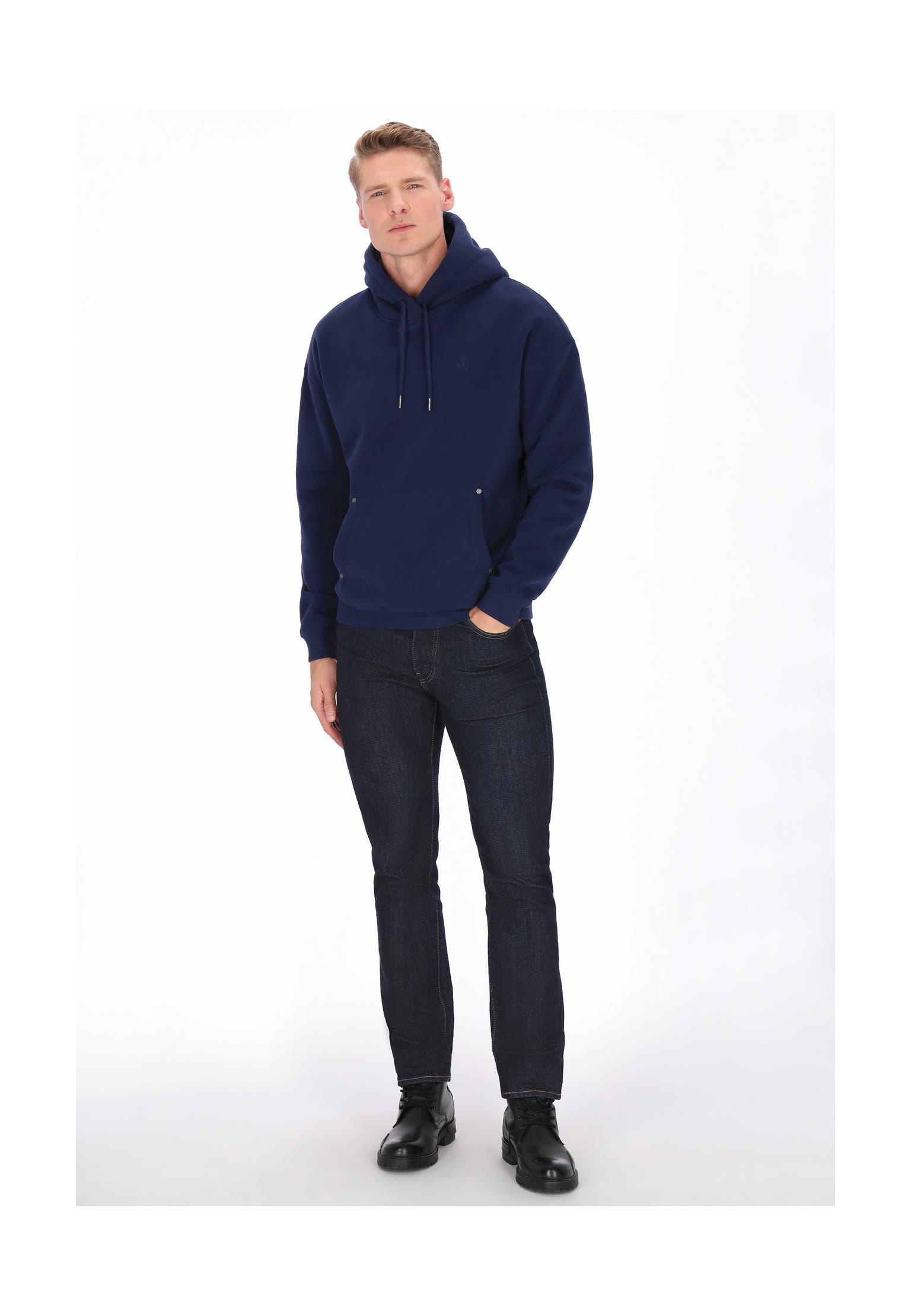 DREIMASTER Hoodie navy, Bild 1