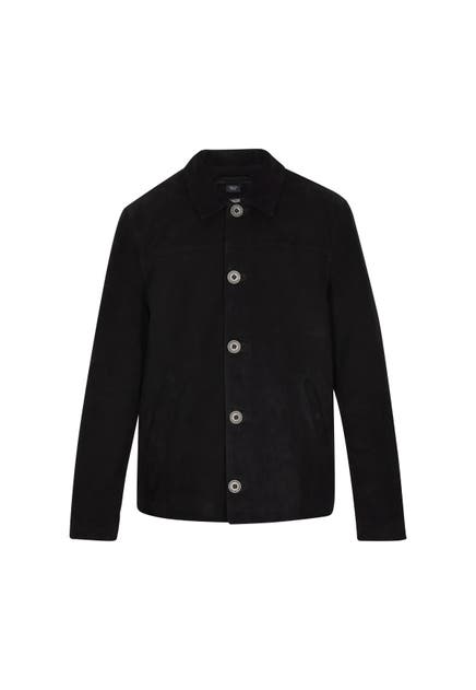 DREIMASTER Lederjacke black