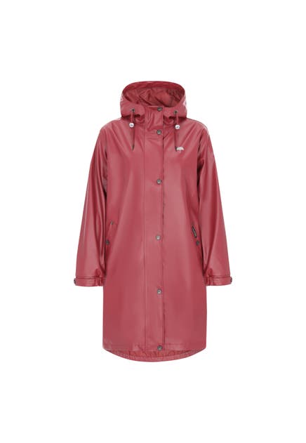 SCHMUDDELWEDDA Regenjacke burgundy