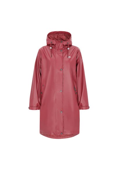 SCHMUDDELWEDDA Regenjacke burgundy