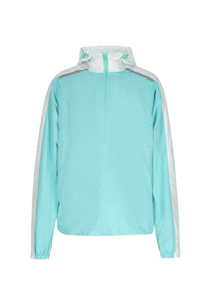 DREIMASTER Übergangsjacke Türkis Weiss