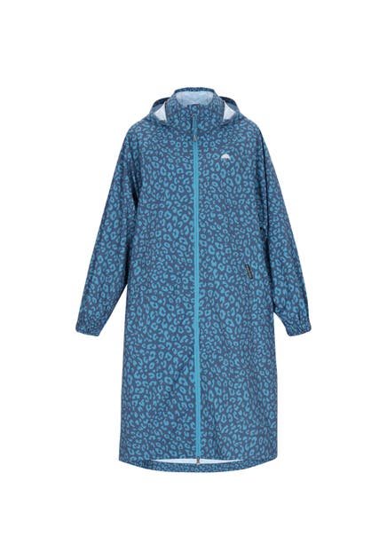 SCHMUDDELWEDDA Regenjacke dark aqua navy leo