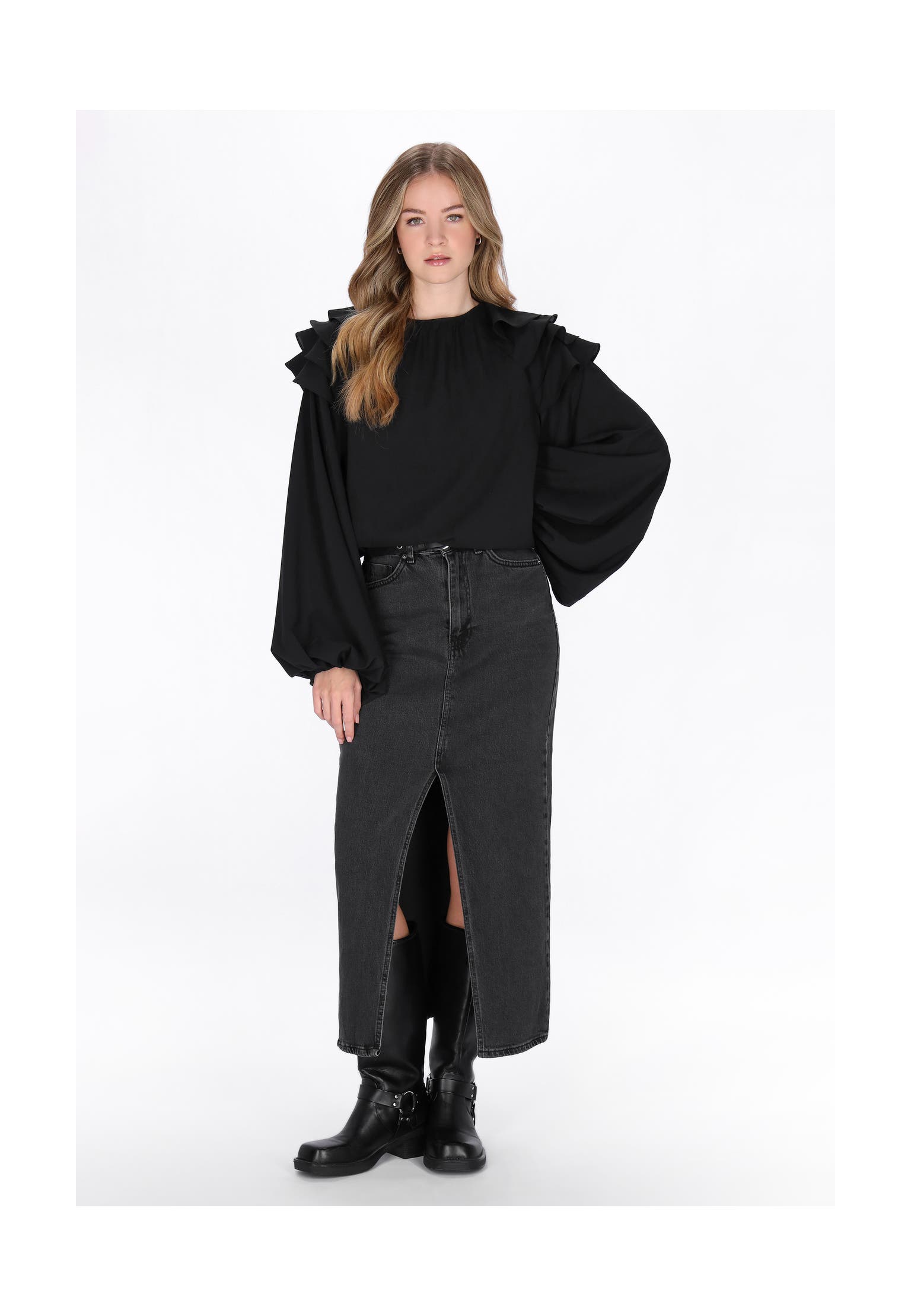 DREIMASTER Casual-Bluse black, Bild 1