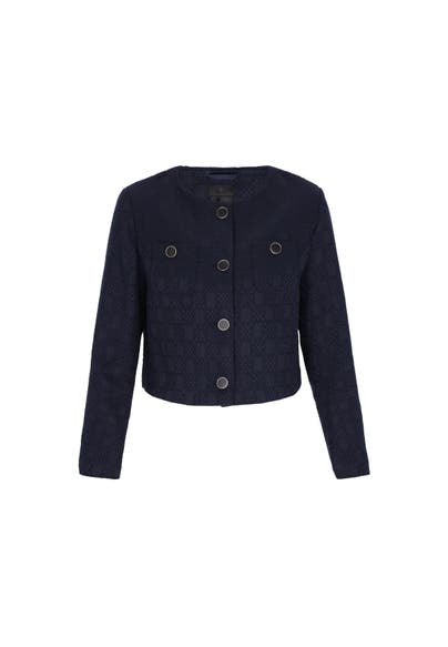 DREIMASTER Blazer navy check