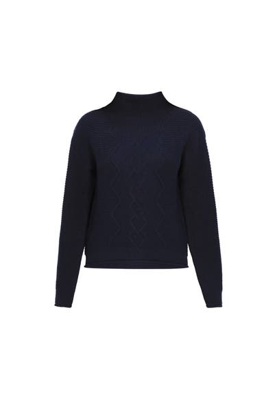 DREIMASTER Pullover navy