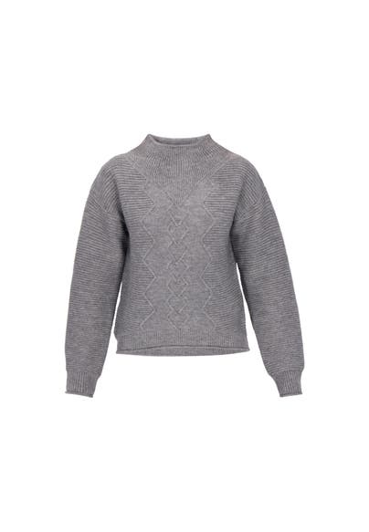 DREIMASTER Pullover grey melange