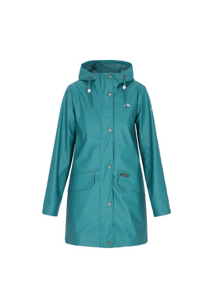 SCHMUDDELWEDDA Regenjacke dark teal