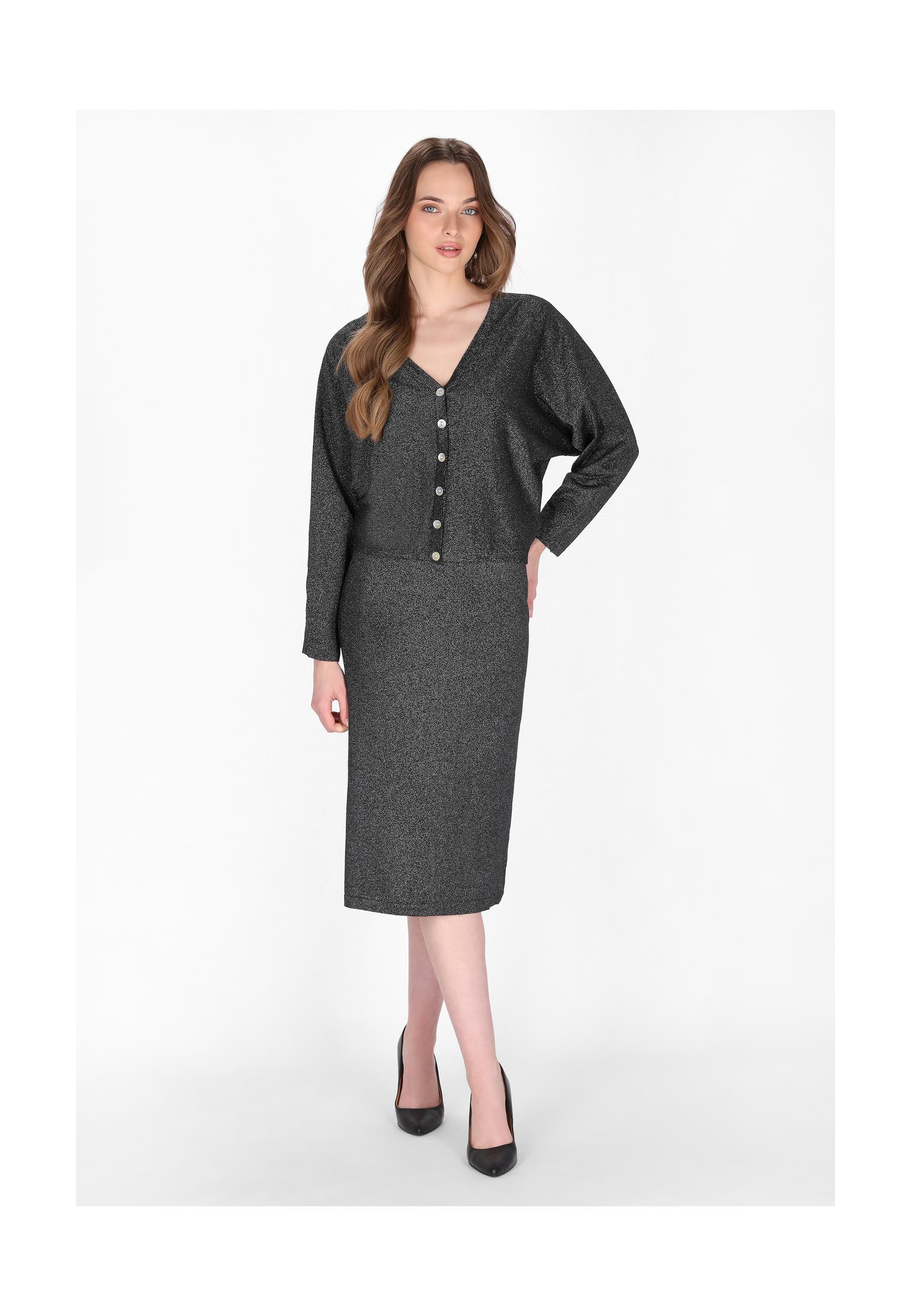 DREIMASTER Strickjacke black, Bild 1