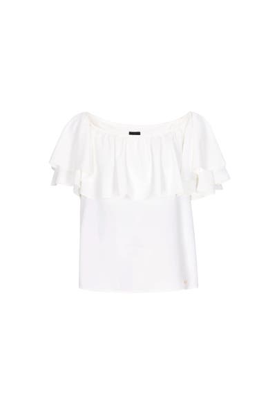 DREIMASTER Casual-Bluse offwhite