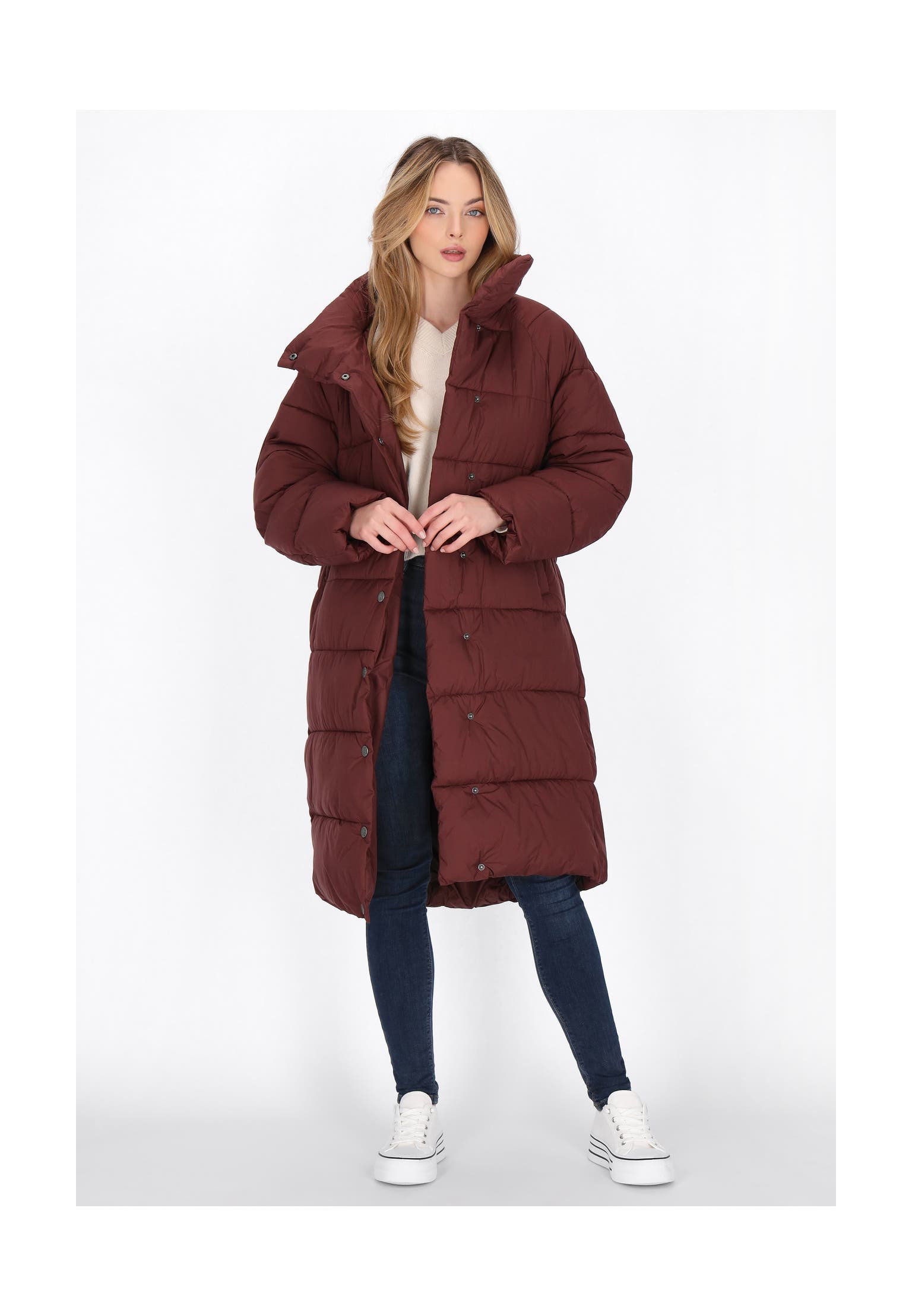 DREIMASTER Mantel burgundy, Bild 1
