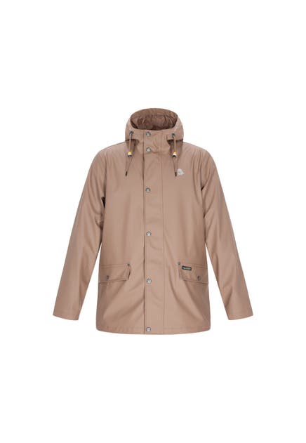 SCHMUDDELWEDDA Regenjacke light brown