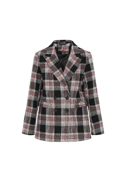 MYMO Blazer black check