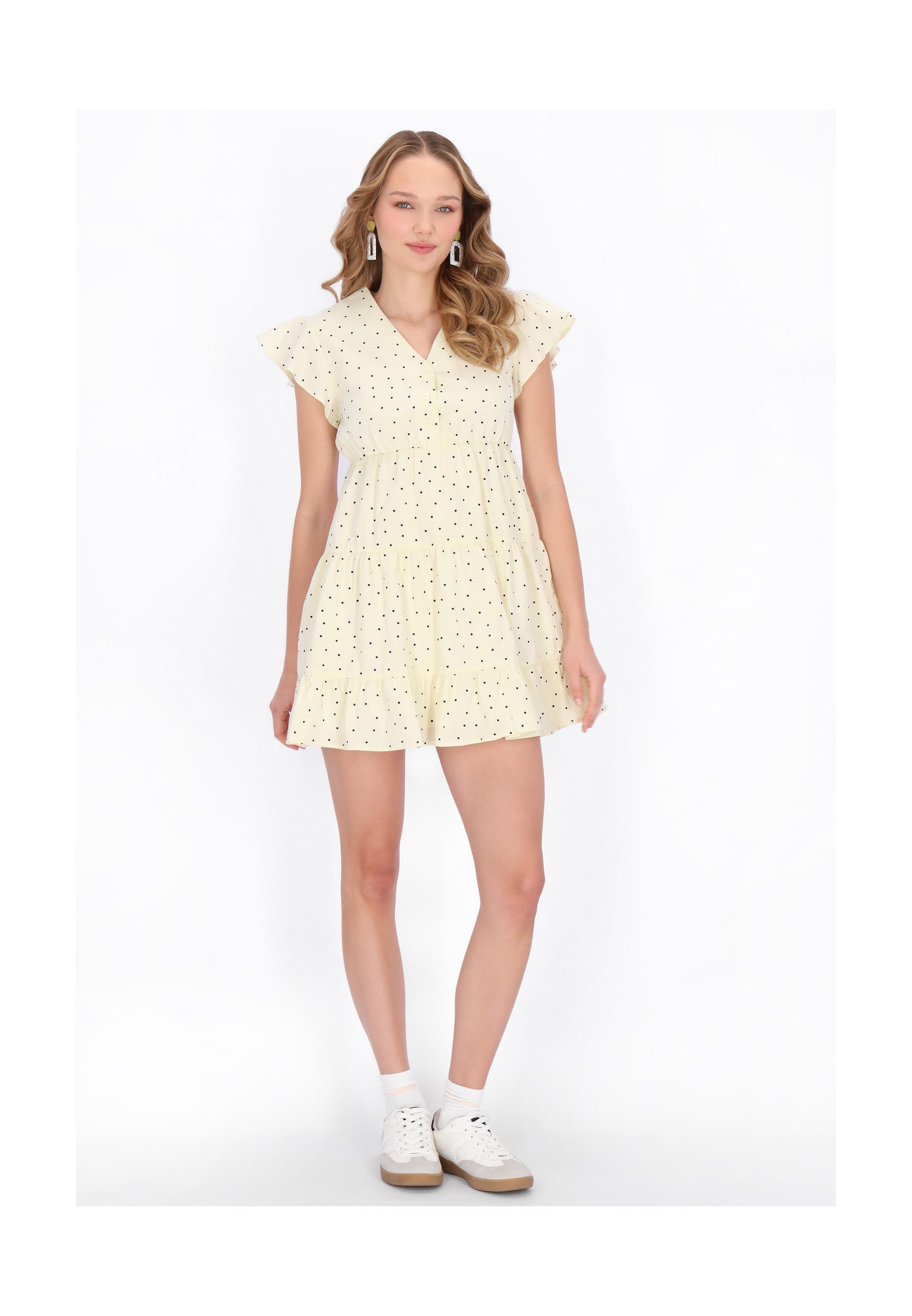 MYMO Casual-Kleid light yellow, Bild 1