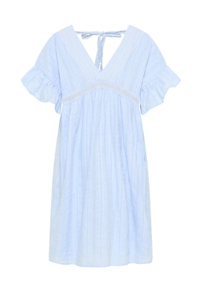 DREIMASTER Casual-Kleid Hellblau