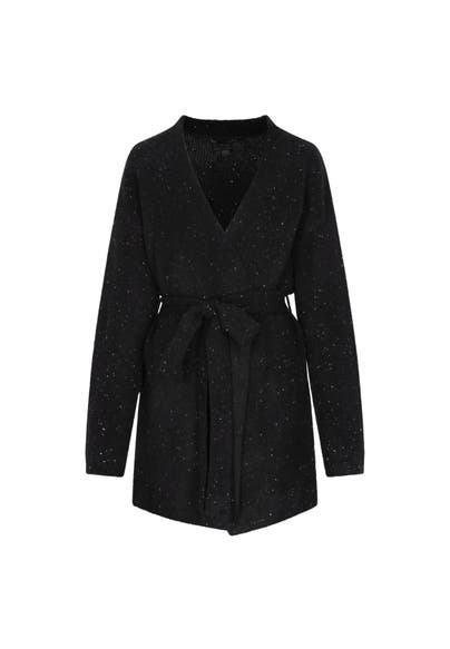 DREIMASTER Strickjacke Schwarz