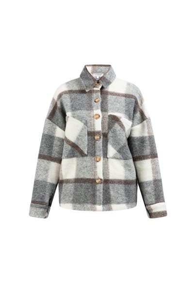 DREIMASTER Strickjacke Grau