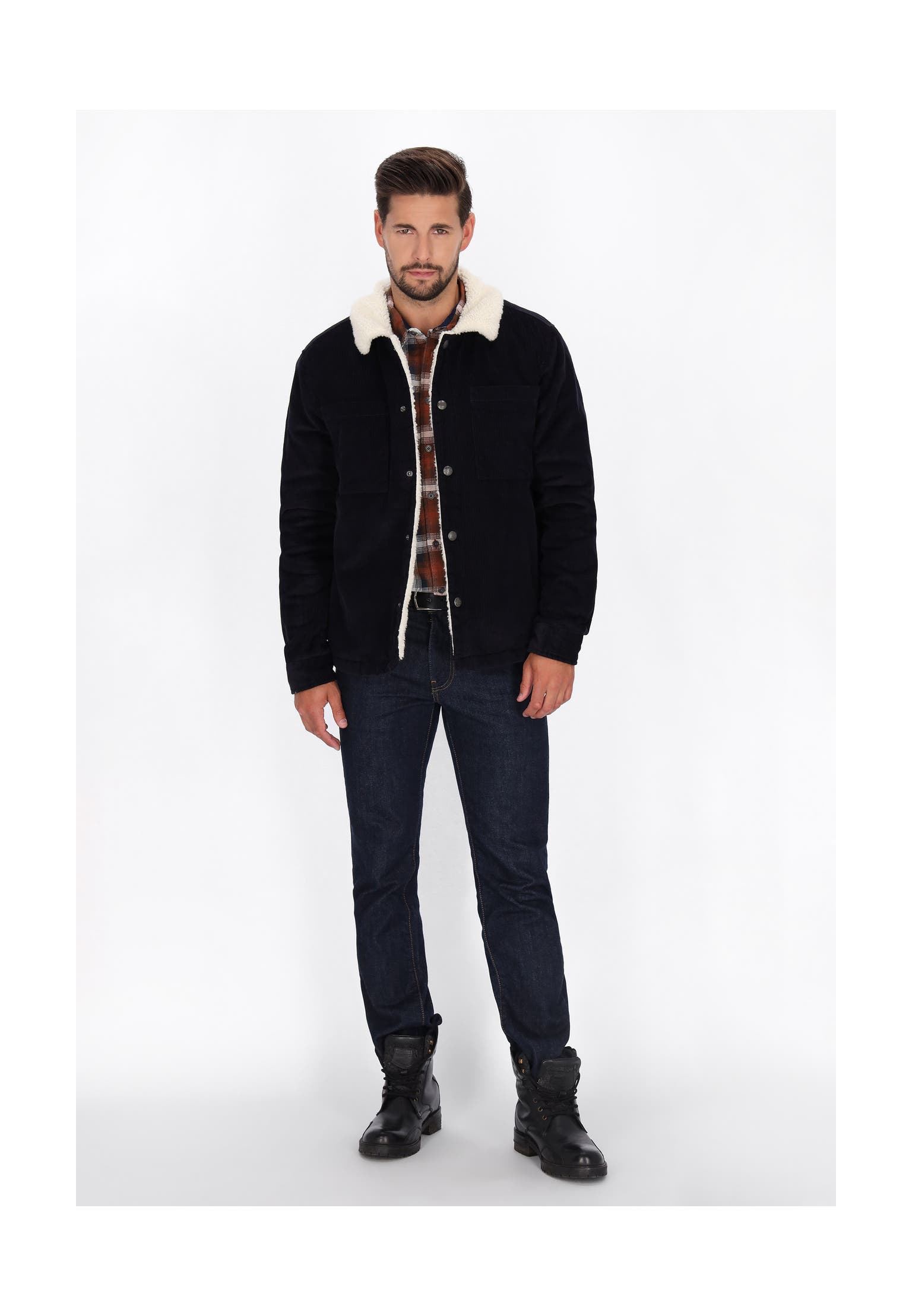 DREIMASTER Übergangsjacke navy, Bild 1