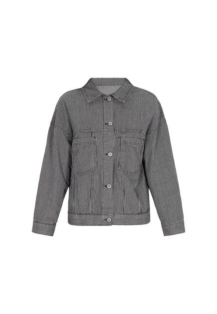 MYMO Übergangsjacke navy stripes