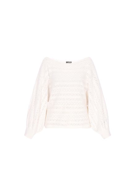 DREIMASTER Pullover offwhite