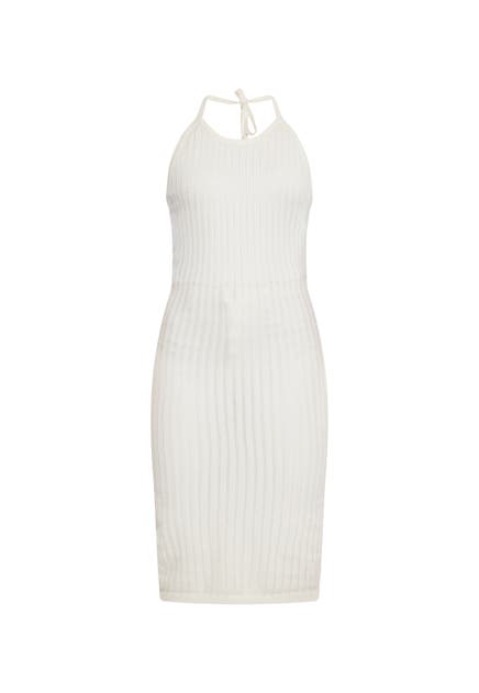 MYMO Casual-Kleid Wollweiss