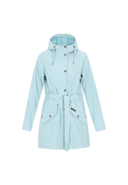 SCHMUDDELWEDDA Regenjacke light blue