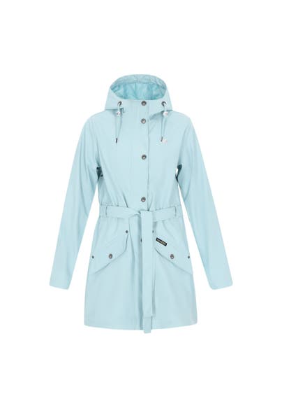 SCHMUDDELWEDDA Regenjacke light blue