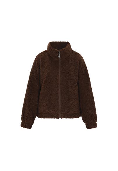 DREIMASTER Lederjacke brown