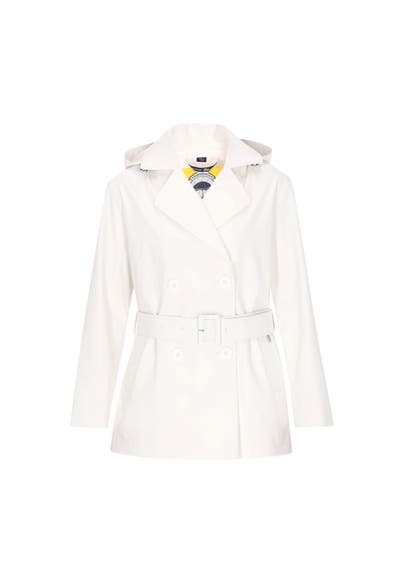 SCHMUDDELWEDDA Mantel offwhite