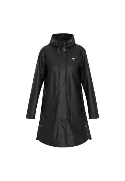 SCHMUDDELWEDDA Regenjacke black
