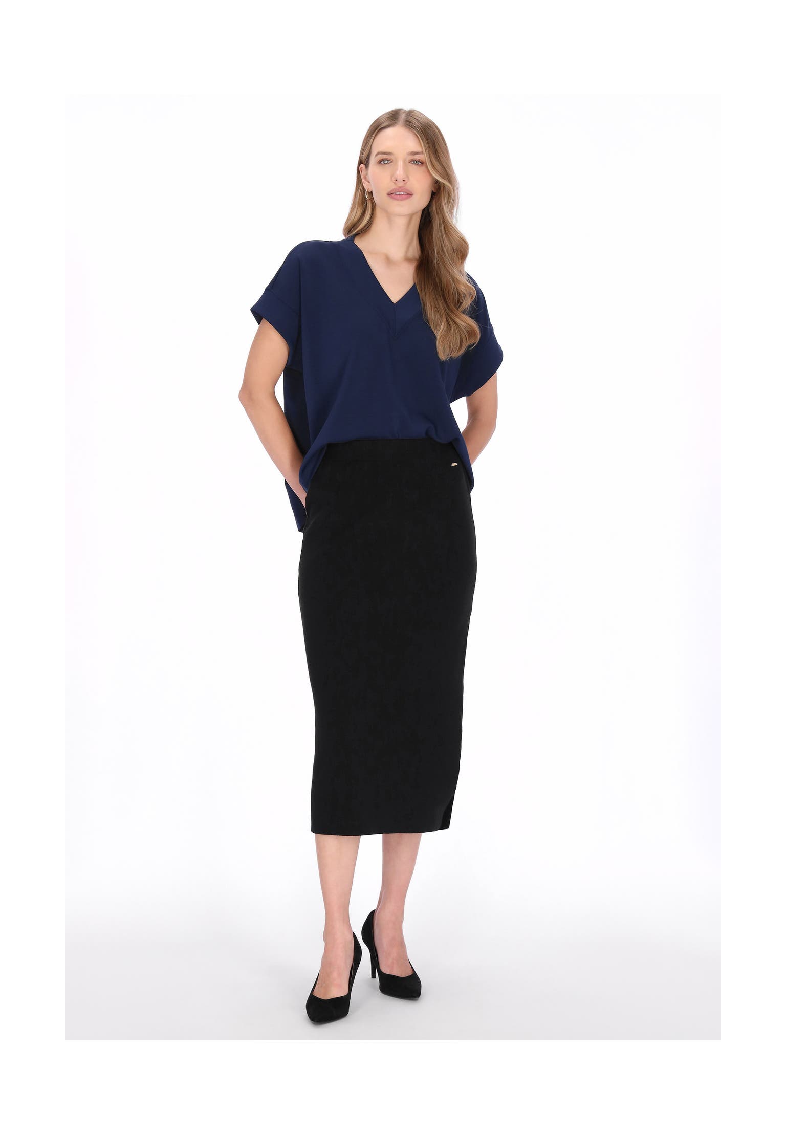 DREIMASTER Casual-Bluse navy, Bild 1