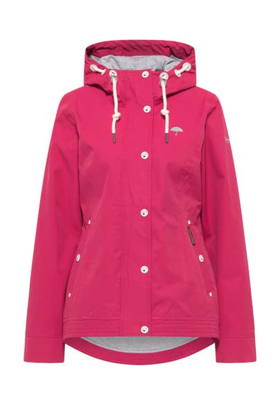 SCHMUDDELWEDDA Regenjacke Rotpink