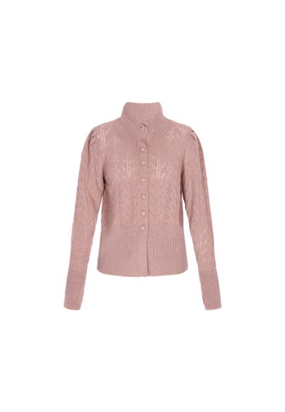 DREIMASTER Strickjacke mauve