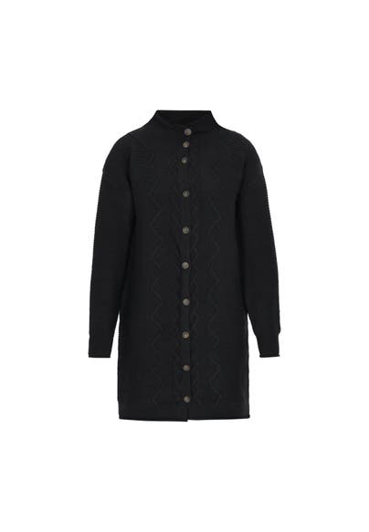 DREIMASTER Strickjacke black